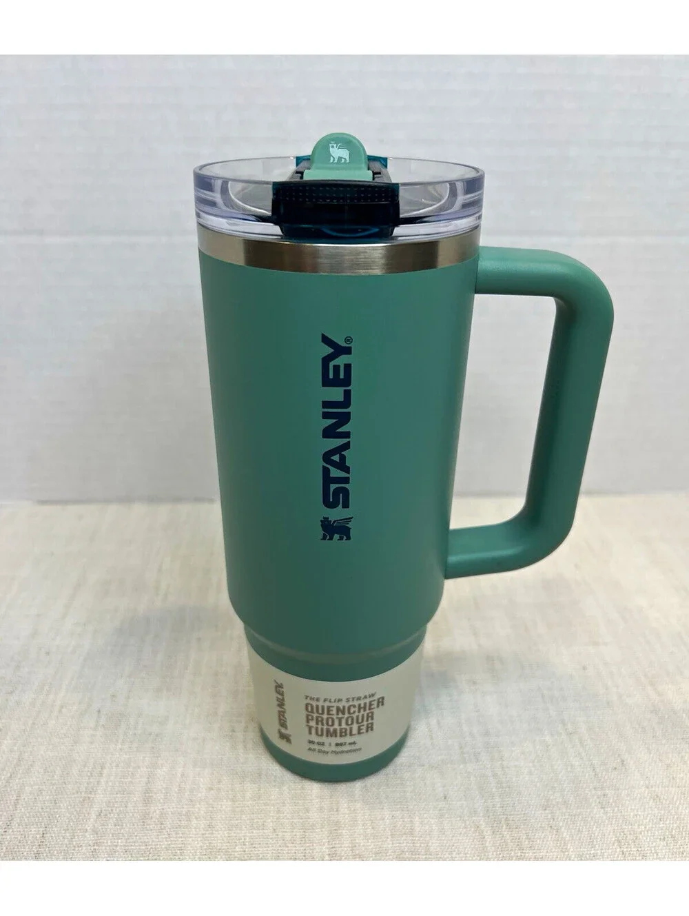 Stanley Quencher ProTour Tumbler w/ Handle Lid | 30 oz Spring Green
